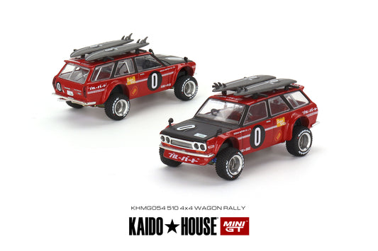 Mini GT - Datsun KAIDO 510 Wagon Kaido GT Surf Safari RS V2 - KAIDO HOUSE - Scale 1/64 KHMG054