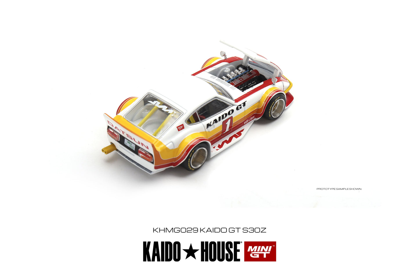 Mini GT - Datsun KAIDO Fairlady Z Kaido GT V1 - KAIDO HOUSE - Scala 1/64 KHMG029