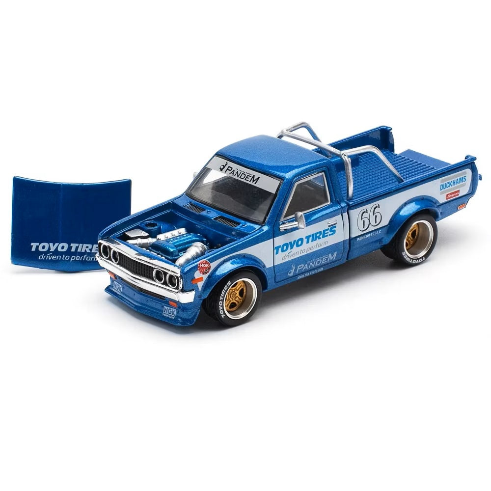 Pop Race - Datsun Pandem 620 Pickup Truck #66 - Scale 1/64 PR64-217