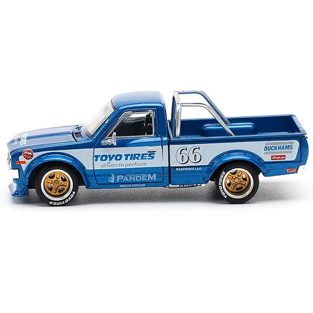 Pop Race - Datsun Pandem 620 Pickup Truck #66 - Scale 1/64 PR64-217