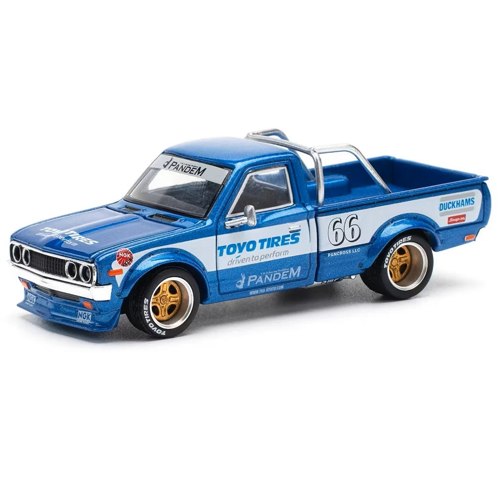 Pop Race - Datsun Pandem 620 Pickup Truck #66 - Scale 1/64 PR64-217