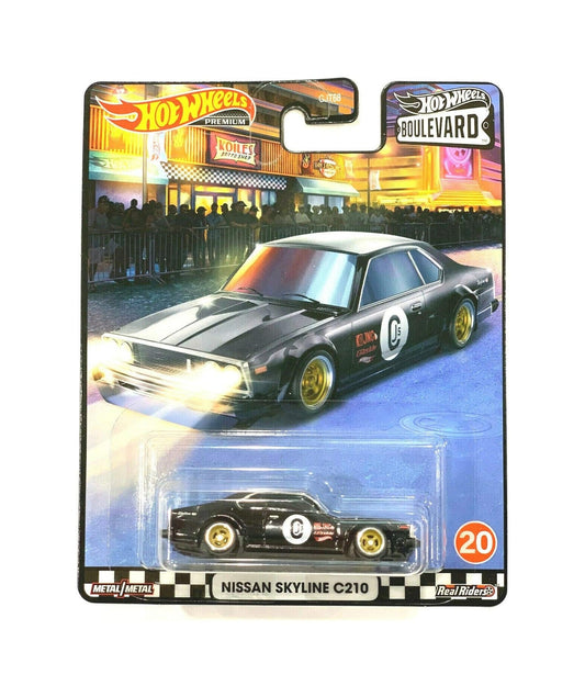 Hot Wheels Premium - Nissan Skyline C210 #20 - Series Boulevard - Scala 1/64