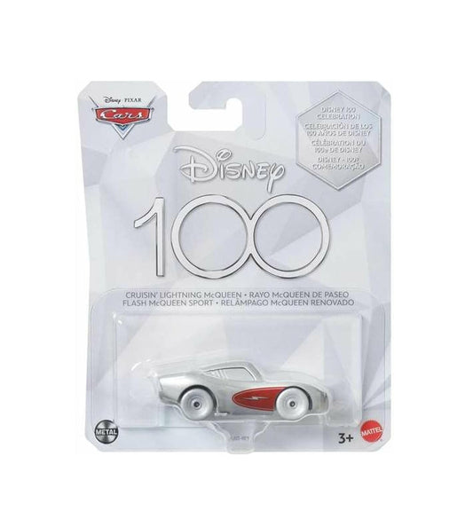 Mattel - Disney Pixar Cars 100 Cruisin Lightning McQueen 100th Anniversary Promo - Approximately 1/64 Scale