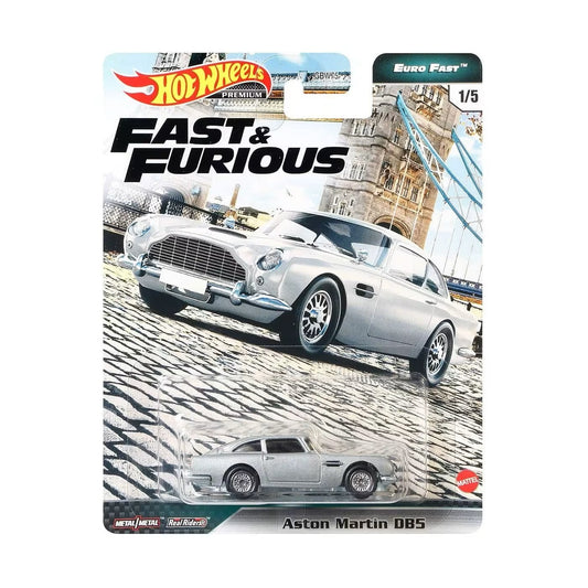 Hot Wheels Premium - Aston Martin DB5 Fast & Furious - Échelle 1/64
