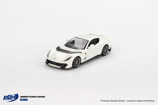 [PRE-ORDER] BBR Models - Ferrari 812 Competizione Bianco Avus 2024 - Scala 1/64 BBRDIE64010