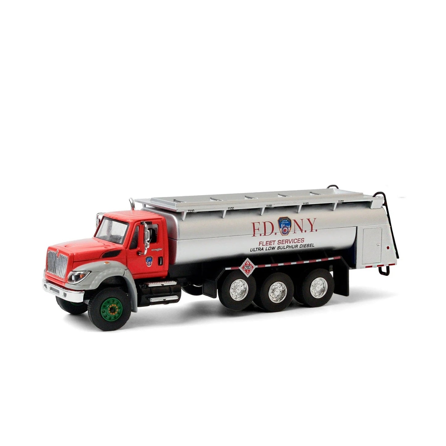 Greenlight - 2018 International WorkStar Tanker Truck Fire Department City of New York - Series SD Trucks - Scale 1/64