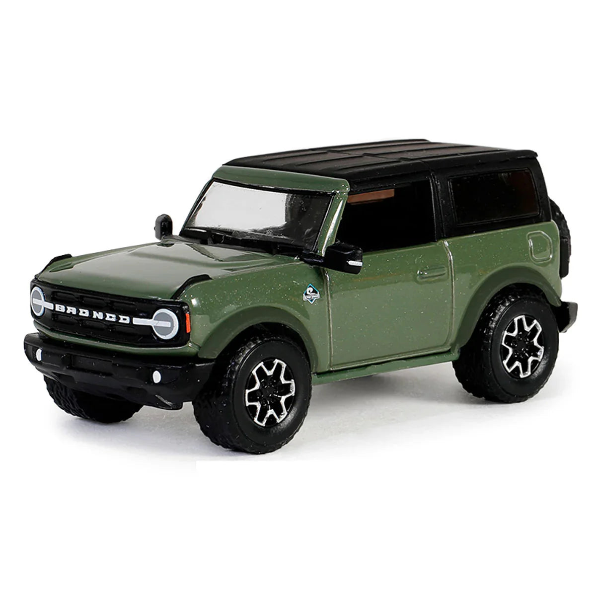 Greenlight - Ford Bronco Outer Banks 2023 Green - Greenlight - Scale 1/64