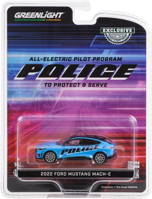 Greenlight - Ford Mustang Mach-E 2022 Police Michigan - Greenlight - Scale 1/64