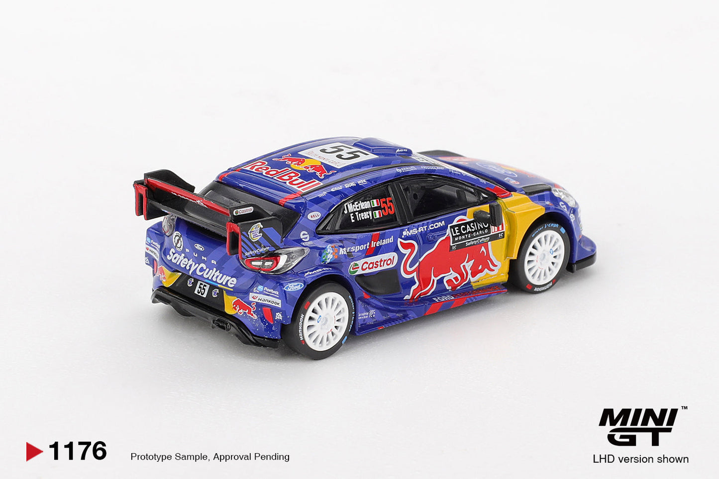 [PRE-ORDER] - Mini GT - Ford Puma Rally1 #55 M-Sport Ford WRT 2025 Rally Monte-Carlo 2025 - Scale 1-64 MGT01176-L