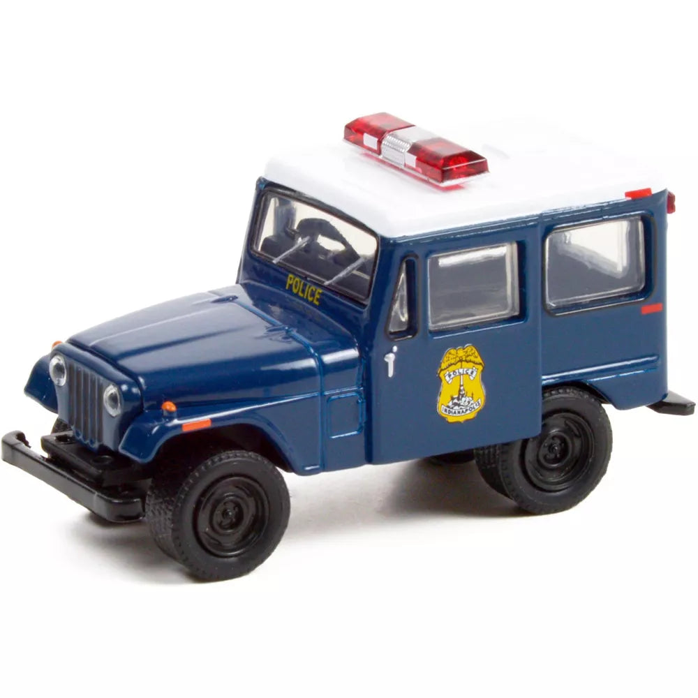 Greenlight - Jeep DJ-5 1974 Indianapolis Metropolitan Police Department - Greenlight Series Hot Pursuit - Scala 1/64