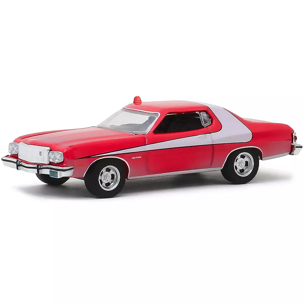 Greenlight - Ford Gran Torino 1976 (Dirty Version) Starsky &amp; Hutch TV Series - Greenlight - Scale 1/64