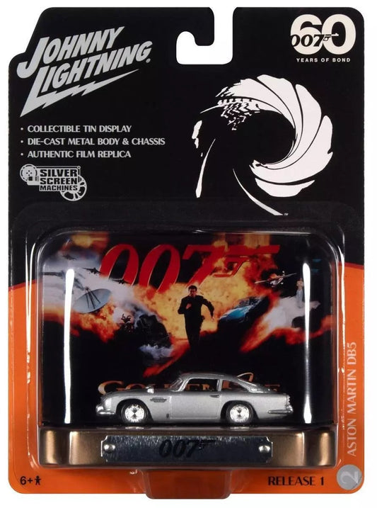Johnny Lightning - Aston Martin DB5 James Bond 007 "Golden Eye" - Scale 1/64