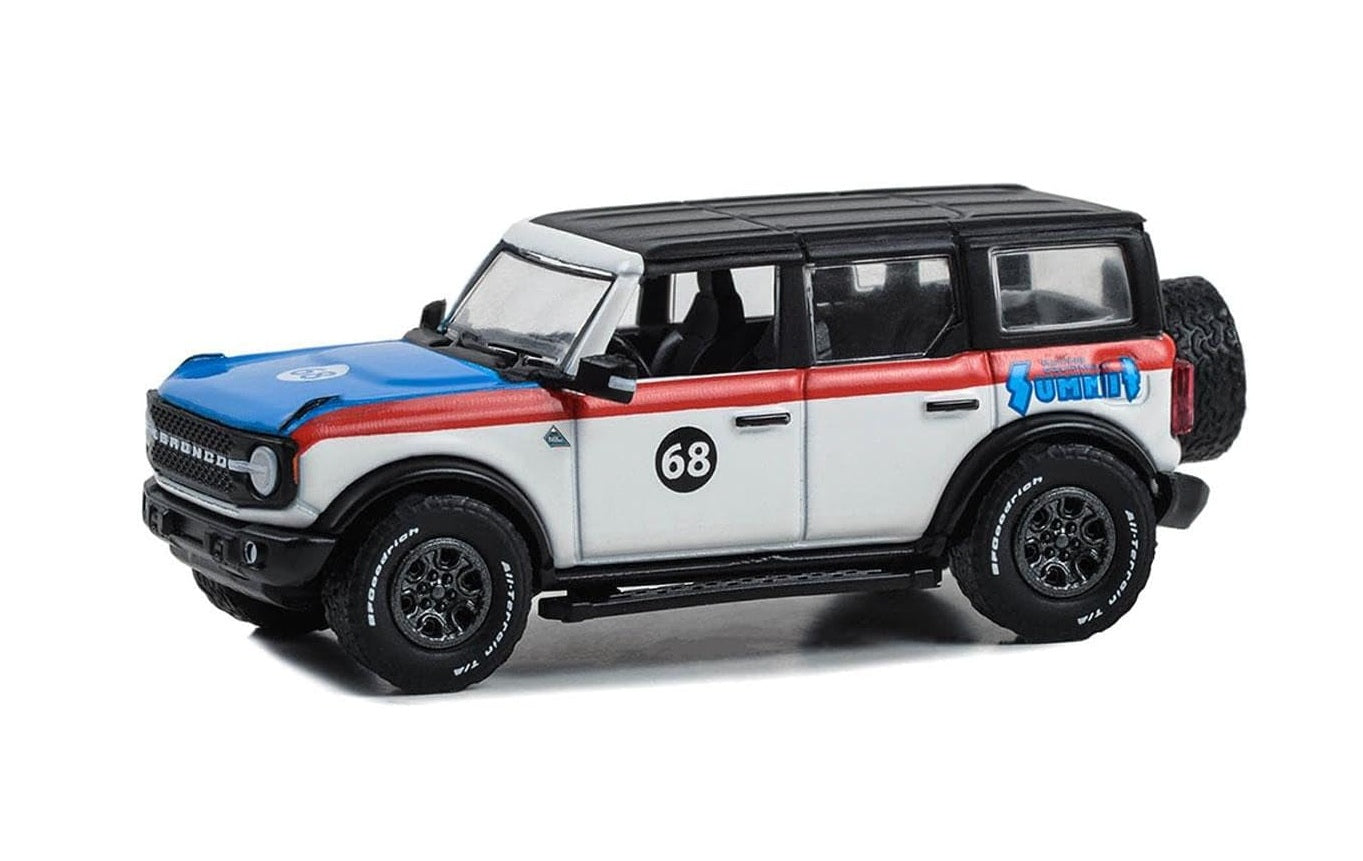 Greenlight Collectibles - 2022 Ford Bronco Black Diamond #68 Summit Racing - Scala 1/64