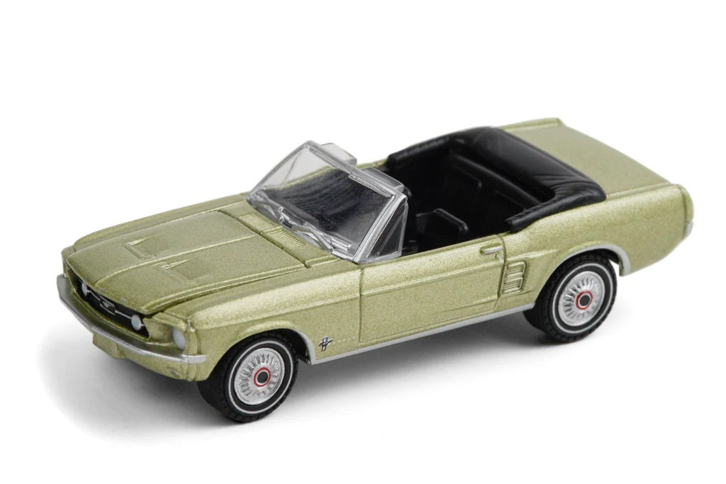 Greenlight - Ford Mustang Convertible Sport Sprint 1967 Lime - Greenlight - Scale 1/64