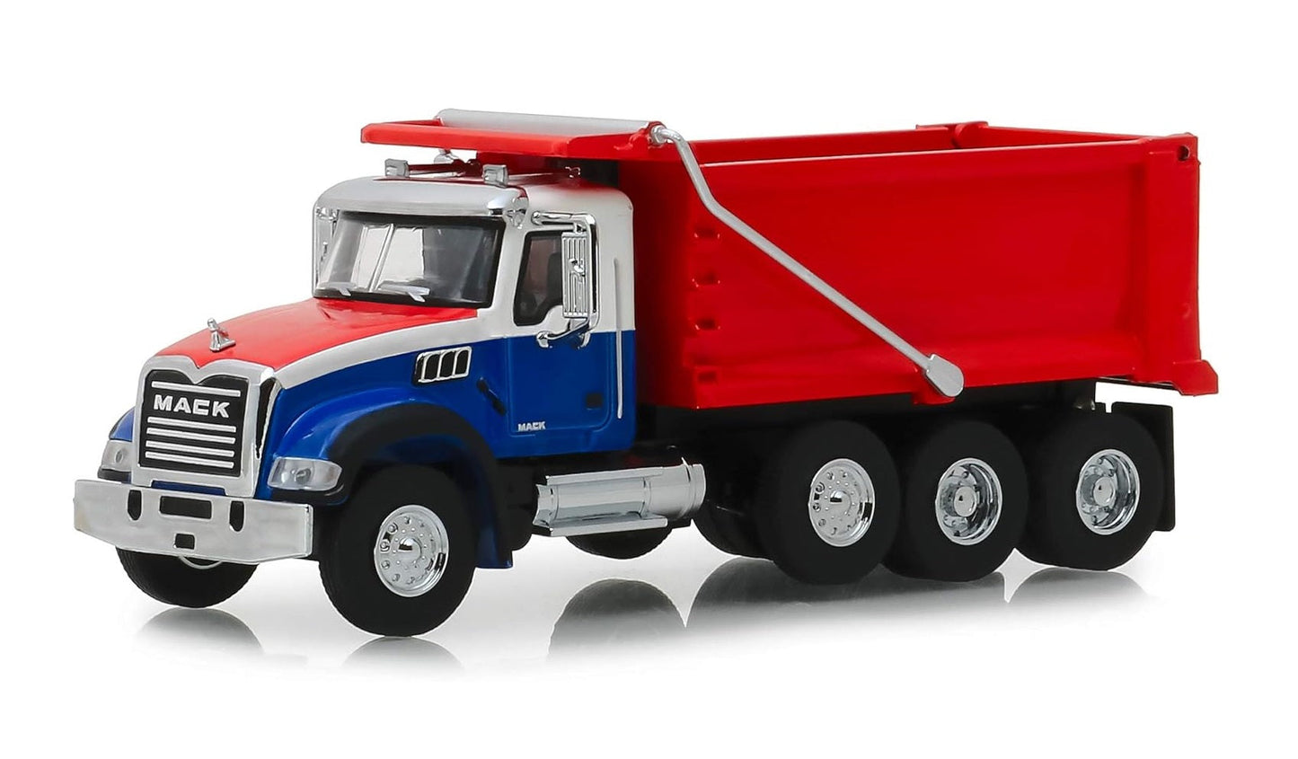 Greenlight - 2019 Mack Granite Dump Truck - Series SD Trucks - 1/64 Scale