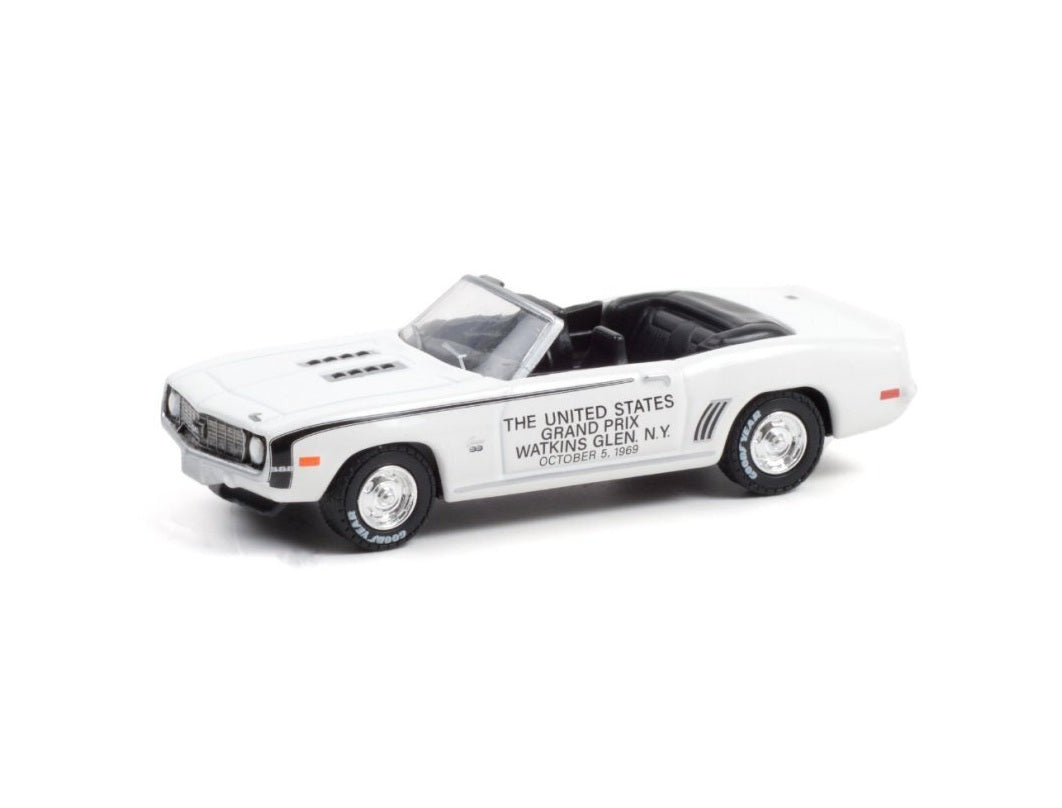 Greenlight Collectibles - 1969 Chevrolet Camaro Cabrio "The United States Grand Prix 1969" - Scala 1/64