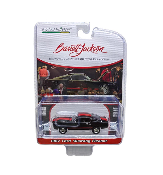 Greenlight Collectibles - 1967 Ford Mustang Eleanor (Lot #1297.1) - Series Barrett Jackson - Scale 1/64