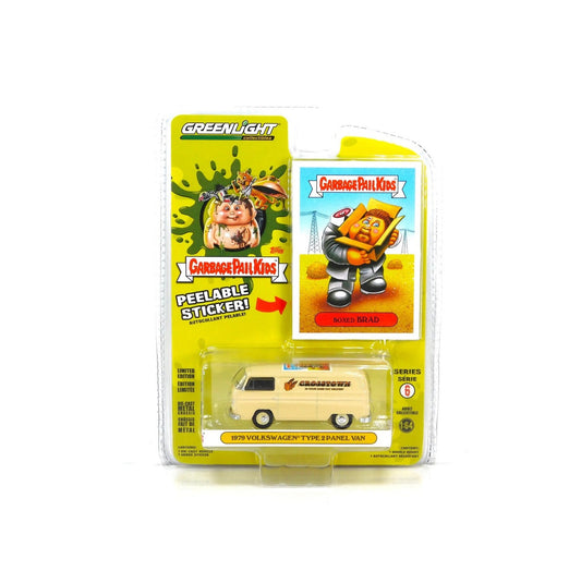 Greenlight Collectibles - 1979 Volkswagen Type 2 Panel Van - Garbage Pail Kids - 1/64 Scale