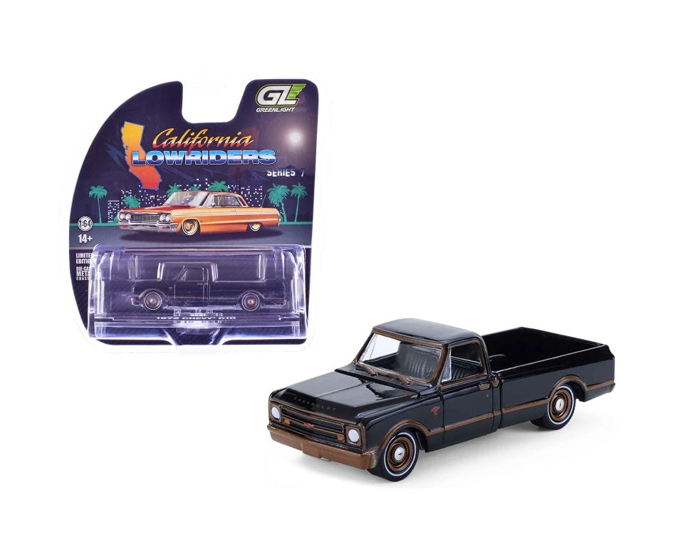 Greenlight Collectibles - Chevrolet C10 de 1972 - Série California Lowriders - Échelle 1/64