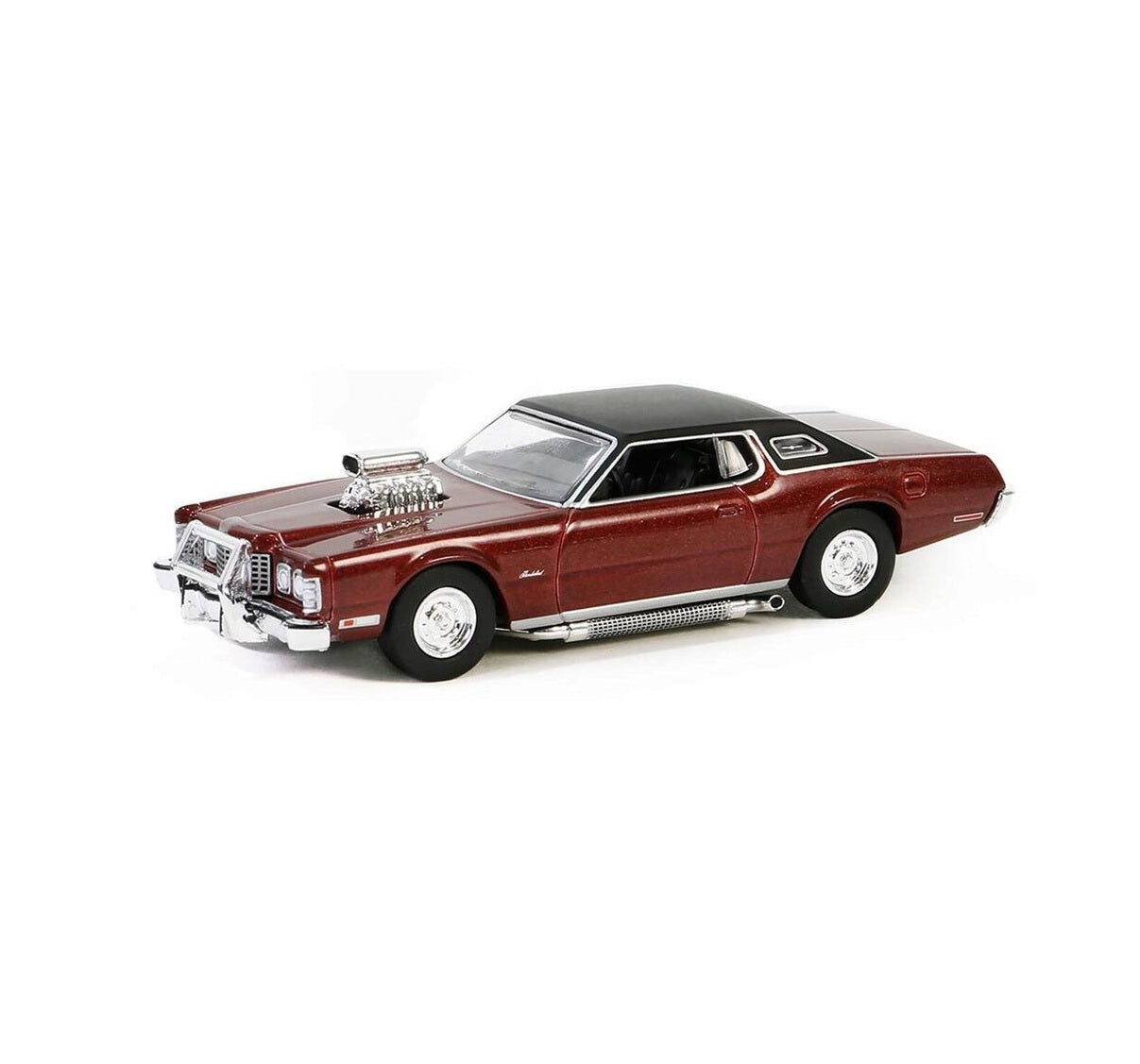 Greenlight Collectibles - 1973 Ford Thunderbird Supercharger The Crow (1994) Movie - Hollywood Series - Scale 1/64