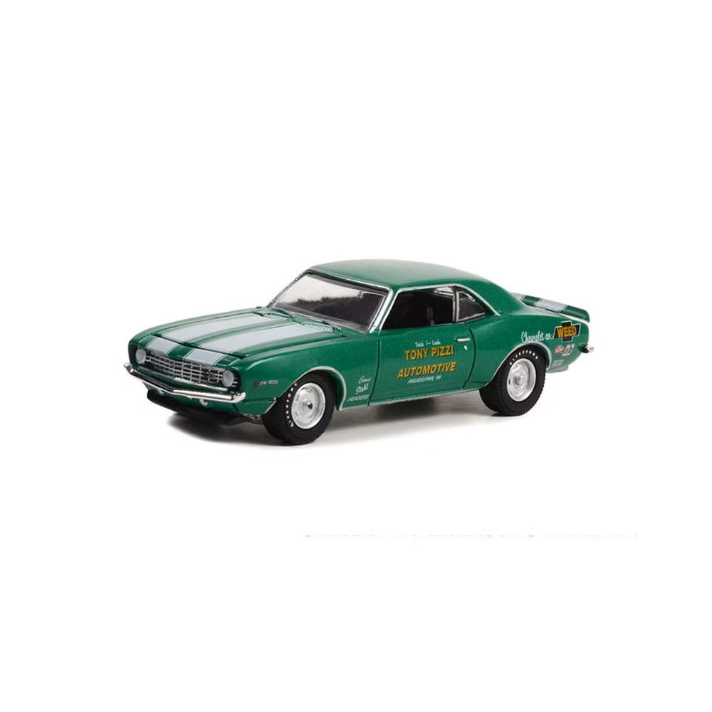 Greenlight - 1969 Chevrolet Camaro Z28 Rally Green (Lot #1309.1) - Series Barrett Jackson - Scala 1/64
