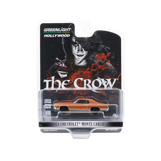 Greenligth Collectibles - 1971 Chevrolet Monte Carlo "The Crow" - 1/64 Scale Hollywood Series