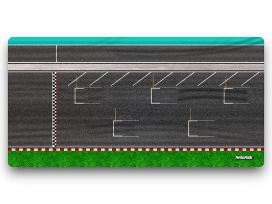 TurboPads - Grid Line 70cm X 35cm mousepad - Scale 1/64