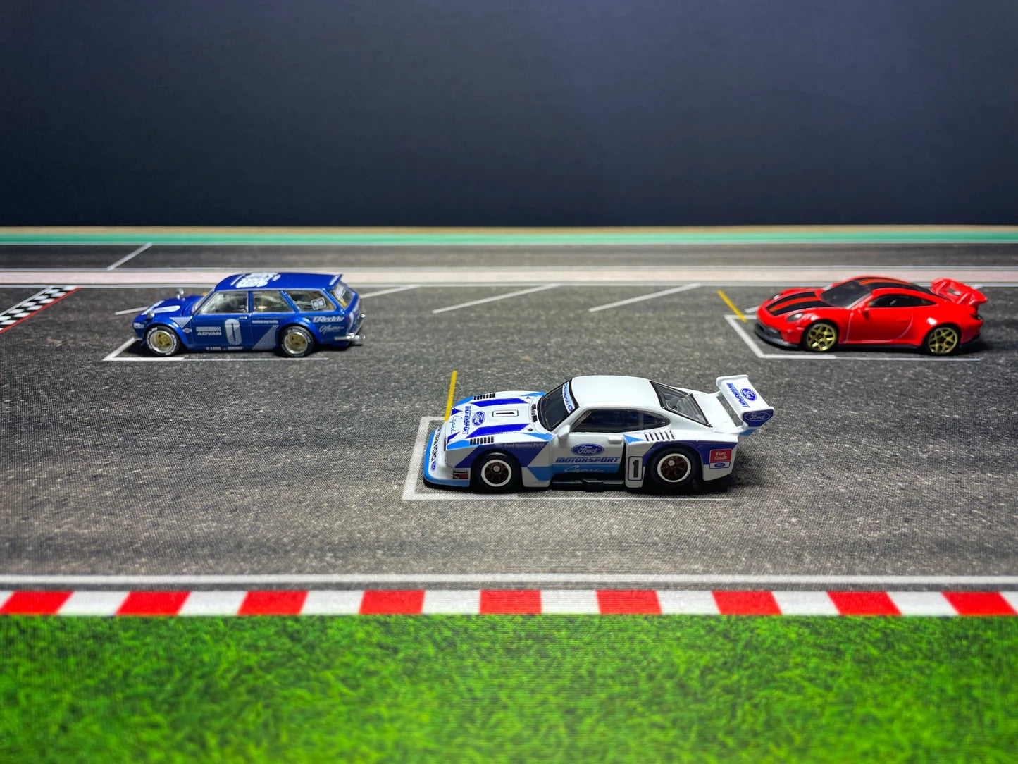 TurboPads - Grid Line 70cm X 35cm mousepad - Scale 1/64
