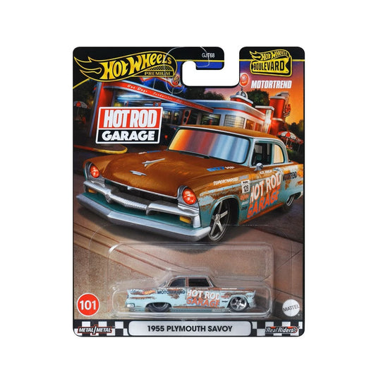 Hot Wheels Premium - 1955 Plymouth Savoy - Series Boulevard - Scala 1/64