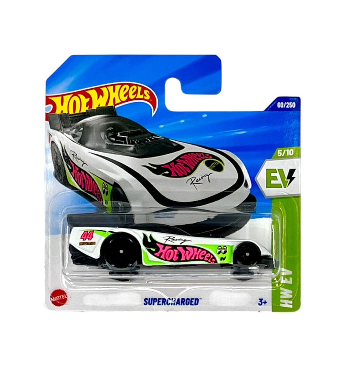 Hot Wheels - Supercharged - HW EV 5/10 - Scale 1/64 Approx
