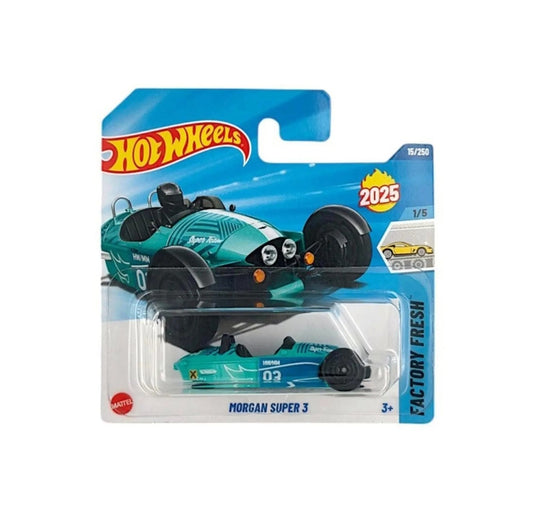 Hot Wheels - Morgan Super 3 - HW Factory Fresh 1/5 - Scale 1/64 Approx