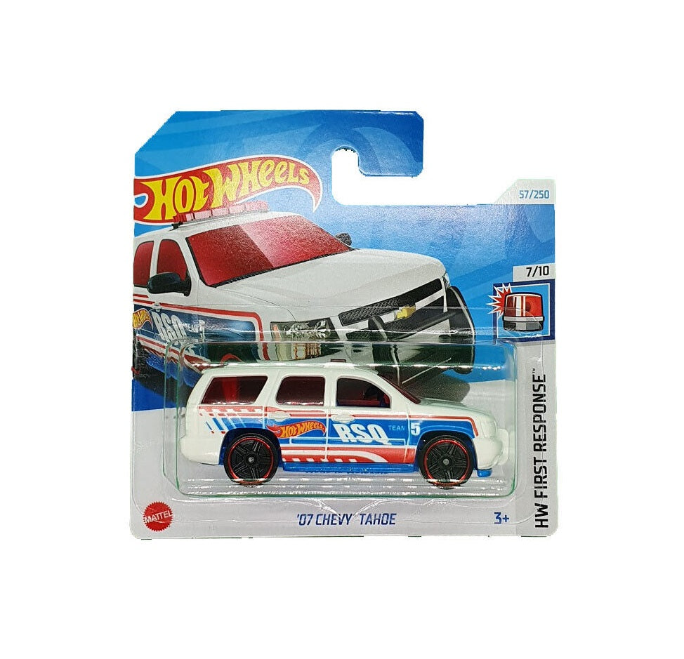 Hot Wheels - '07 Chevy Tahoe - HW First Response 7/10 - Scale 1/64 Approximately