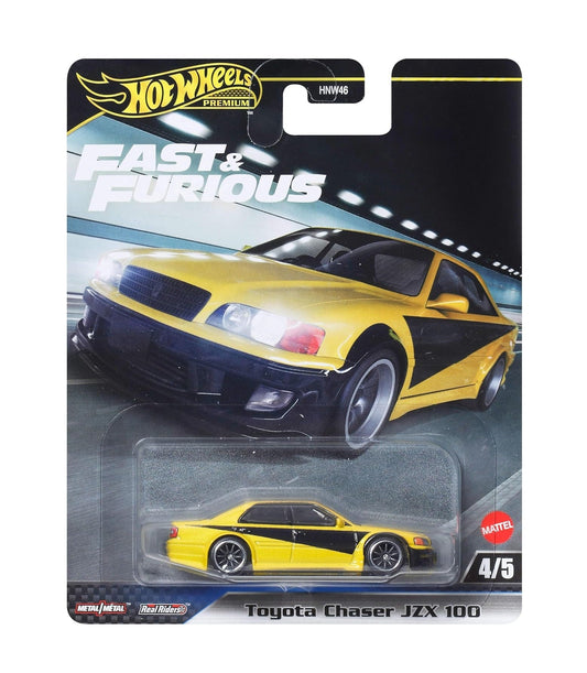 Hot Wheels Premium - Toyota ChaserJZX 100 Fast & Furious - Scala 1/64