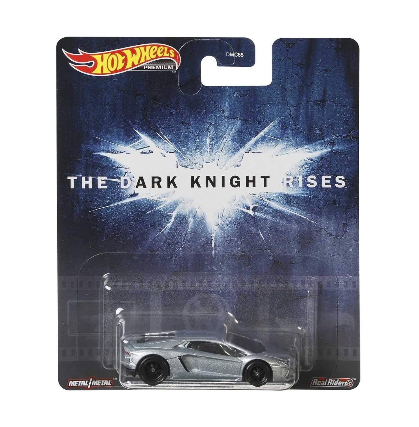 Hot Wheels Premium - Lamborghini Aventador Coupé "The Dark Knight Rises" Batman - Scala 1/64