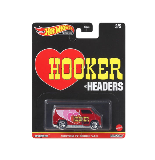 Hot Wheels Premium - Custom '77 Dodge Van Hooker - Scala 1/64