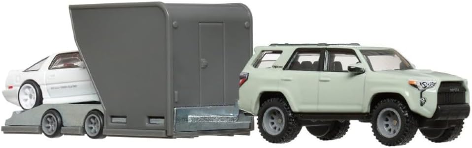 Hot Wheels Premium - Toyota ‘18 4Runner and Toyota ‘89 Supra - Series Car Culture Team Transport - Scala 1/64