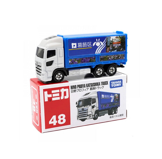 Takara Tomy Tomica - Hino Profia katsushika Truck No. 48