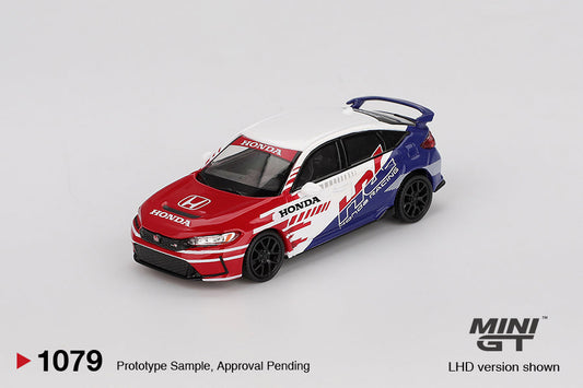 [PRE-ORDER] Mini GT - Honda Civic TYPE R 2024 Pace Car HRC - Scale 1/64 MGT01079-L