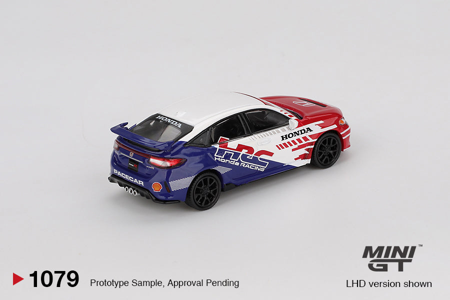 [PRE-ORDER] Mini GT - Honda Civic TYPE R 2024 Pace Car HRC - Scale 1/64 MGT01079-L