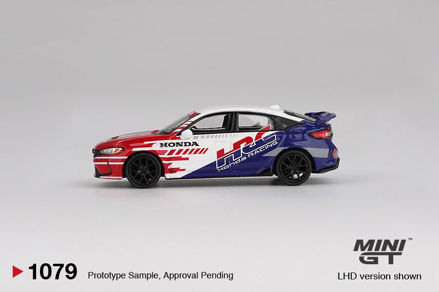 Mini GT - Honda Civic Type R 2024 Pace Car HRC - Scale 1/64