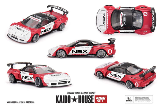 [PRE-ORDER] Mini GT - Honda NSX Kaido Racing V1 1990 - Kaido House - Scala 1/64 KHMG255