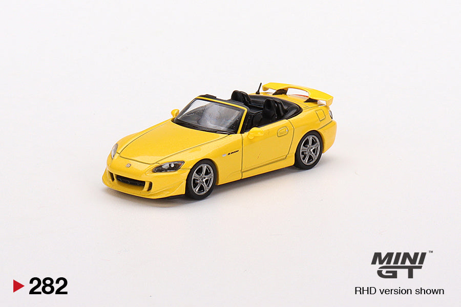 Mini GT - Honda S2000 Type S New Indy Yellow Pearl RHD - Scale 1/64 MGT00282-R