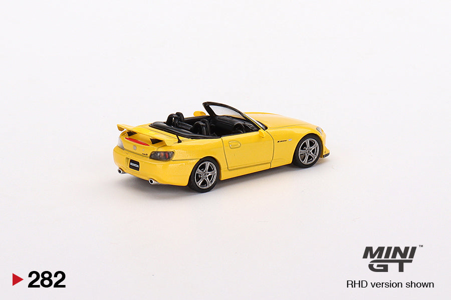Mini GT - Honda S2000 Type S New Indy Yellow Pearl RHD - Scale 1/64 MGT00282-R