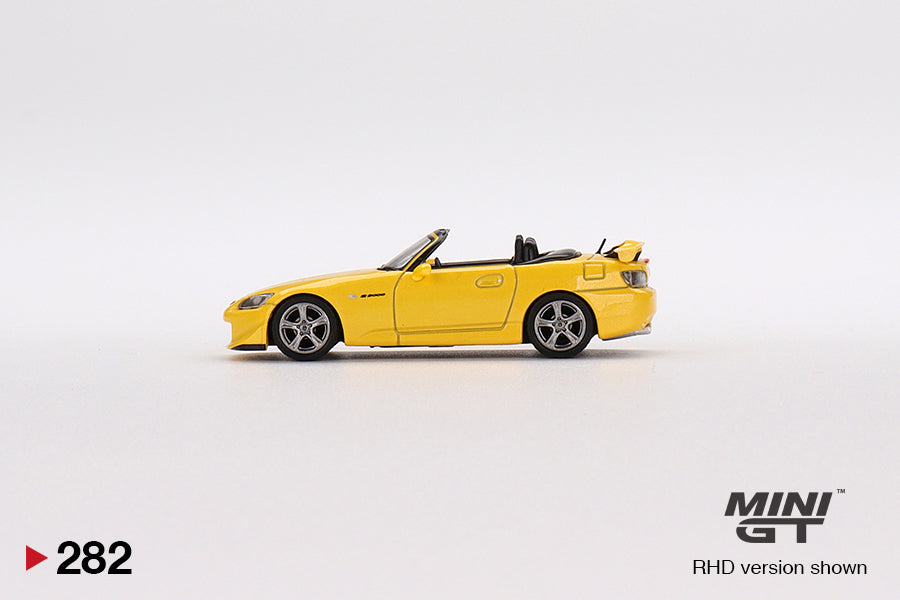Mini GT - Honda S2000 Type S New Indy Yellow Pearl RHD - Scale 1/64 MGT00282-R