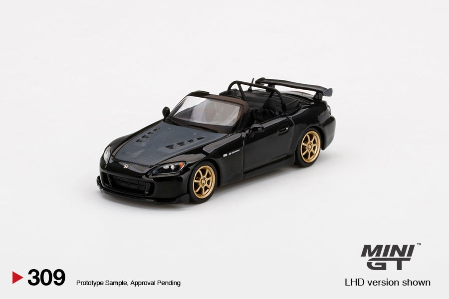 Mini GT - Honda S2000 (AP2) MUGEN Berlina Black RHD - Scala 1/64 MGT00309-R