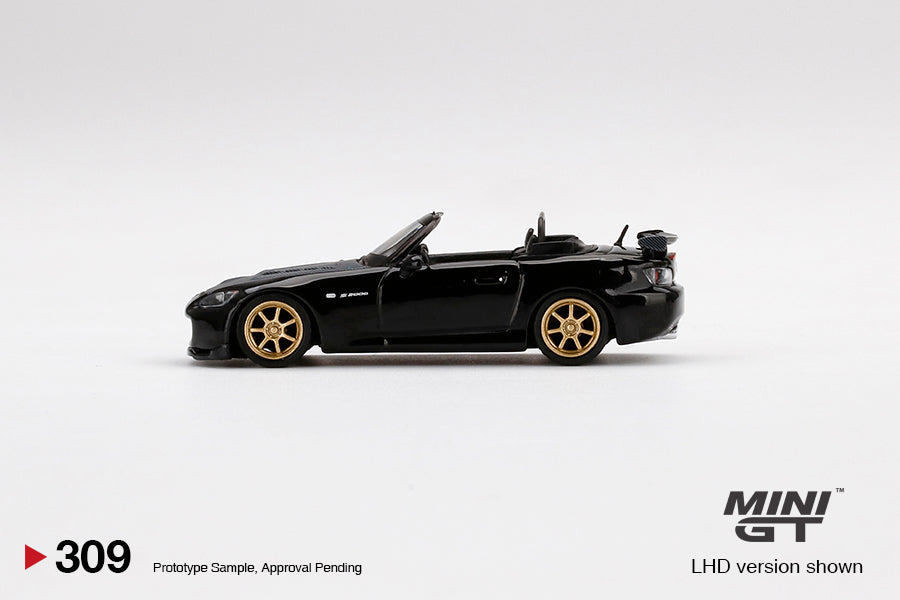 Mini GT - Honda S2000 (AP2) MUGEN Berlina Black RHD - Scala 1/64 MGT00309-R
