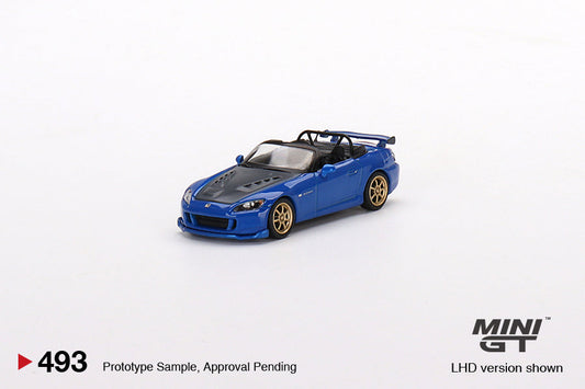 Mini GT - Honda S2000 (AP2) Mugen Monte Carlo Blue Pearl RHD - Scala 1/64 MGT00493-R