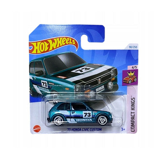 Hot Wheels - '73 Honda Civic Custom - HW Compact Kings 4/5 - Scala 1/64 Circa