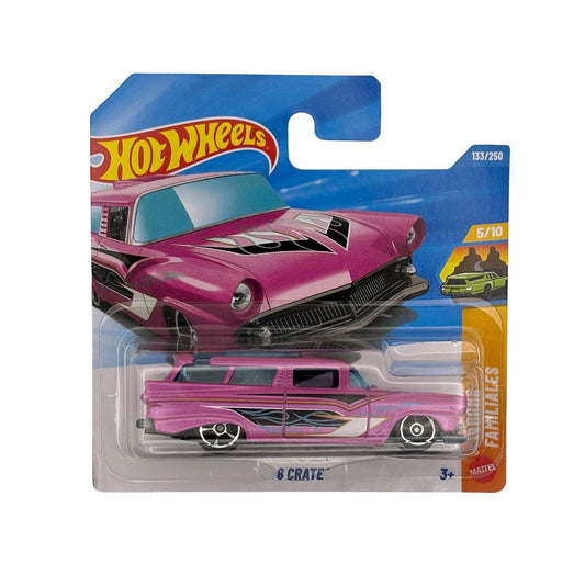 Hot Wheels - 8 Crate - HW Wagons 5/10 - Scala 1/64 Circa