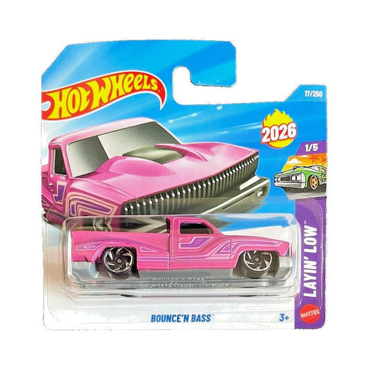 Hot Wheels - Bounce'n Bass - HW Layin' Low 1/5 - Scala 1/64 Circa